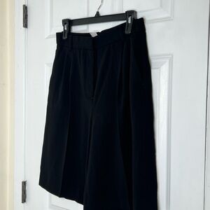H&M Black long shorts
